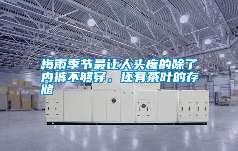 梅雨季節(jié)最讓人頭疼的除了內(nèi)褲不夠穿,還有茶葉的存儲(chǔ)
