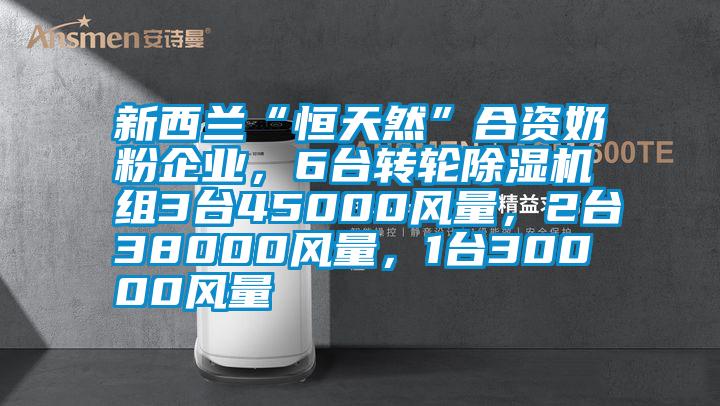 新西蘭“恒天然”合資奶粉企業(yè),6臺轉(zhuǎn)輪除濕機組3臺45000風(fēng)量,2臺38000風(fēng)量,1臺30000風(fēng)量