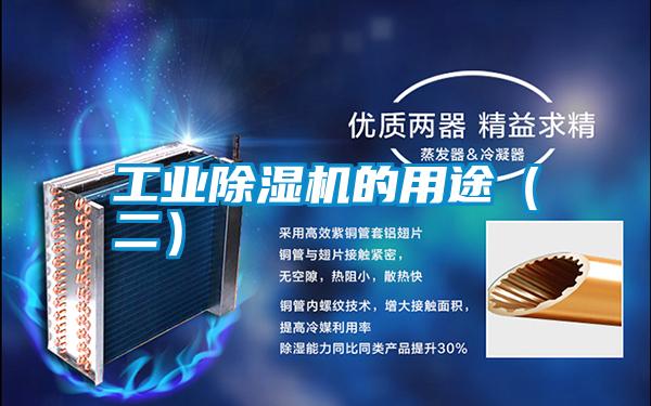 工業除濕機的用途(二)