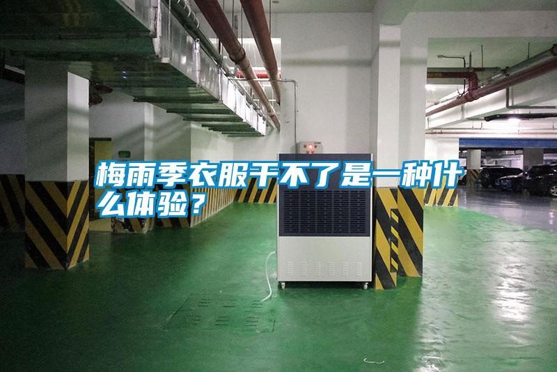 梅雨季衣服干不了是一種什么體驗？