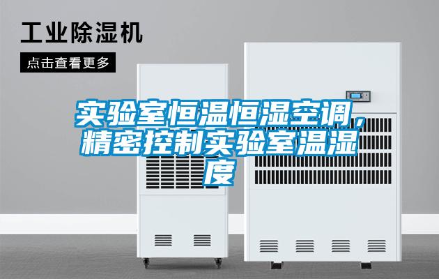 實驗室恒溫恒濕空調，精密控制實驗室溫濕度