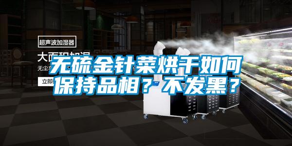 無硫金針菜烘干如何保持品相?不發(fā)黑?