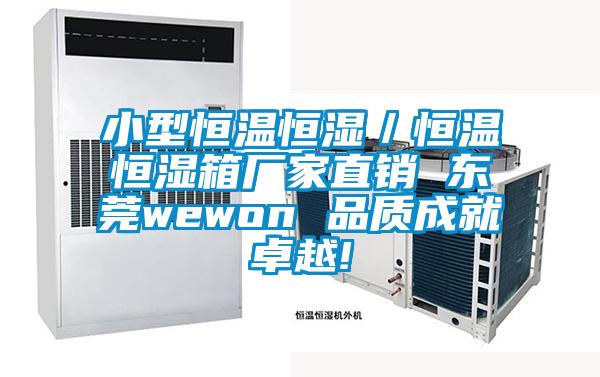 小型恒溫恒濕/恒溫恒濕箱廠家直銷 東莞wewon 品質成就卓越!