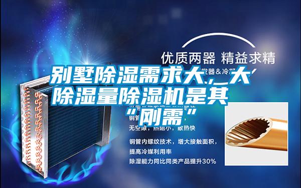 別墅除濕需求大，大除濕量除濕機是其“剛需”
