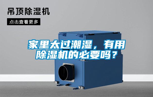 家里太過潮濕，有用除濕機的必要嗎？