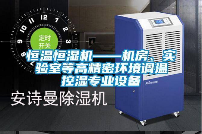 恒溫恒濕機——機房、實驗室等高精密環境調溫控濕專業設備