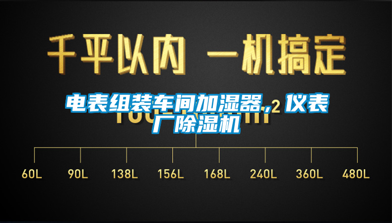 電表組裝車間加濕器，儀表廠除濕機