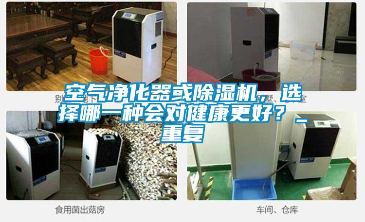 空氣凈化器或除濕機，選擇哪一種會對健康更好？_重復