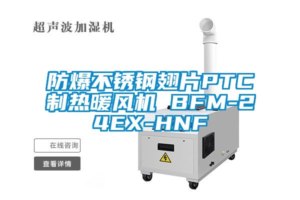 防爆不銹鋼翅片PTC制熱暖風機 BFM-24EX-HNF